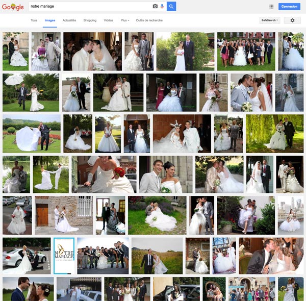 Partage photo de mariage : évitez les sites américains !