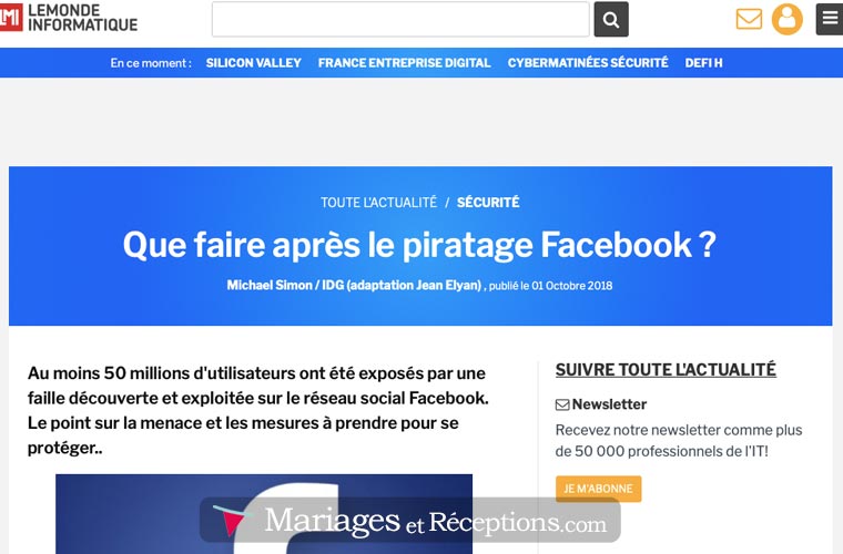 Facebook : le site le plus piraté du monde...